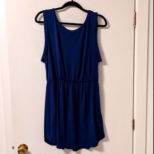 Blue Sleeveless Dress